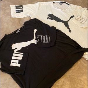 Puma - Oversized Shirt Bundle - XL - Black & White